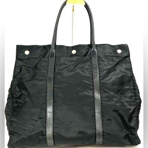 Prada large Nylon and Leather Tote Bag -Luxury Handbag Giveaway